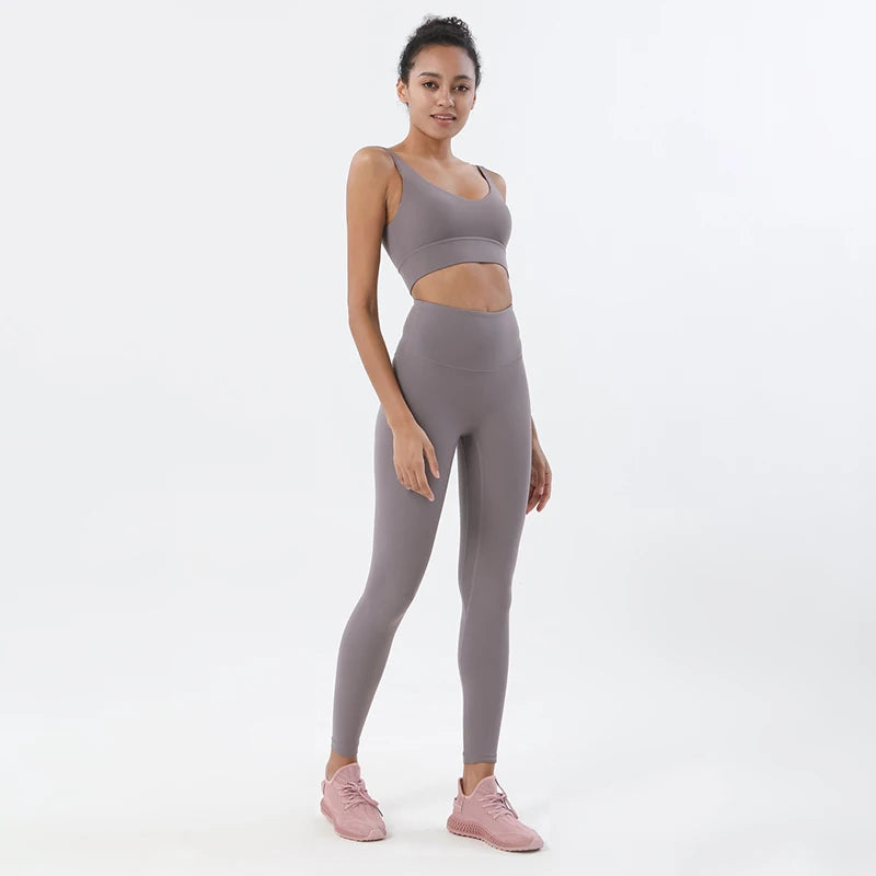 Sports Suit Gym Fitness Bra Leggings