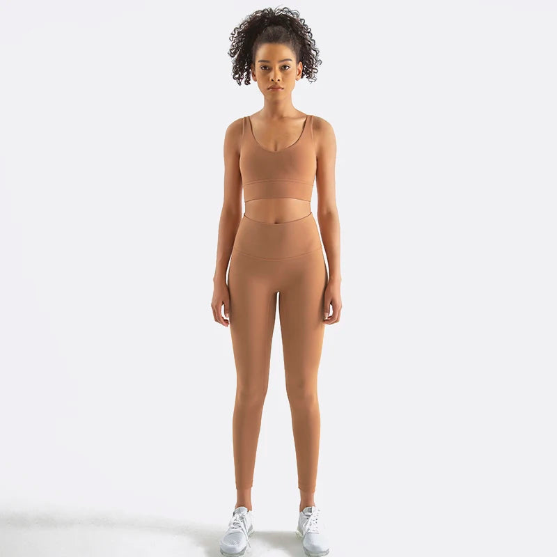 Sports Suit Gym Fitness Bra Leggings