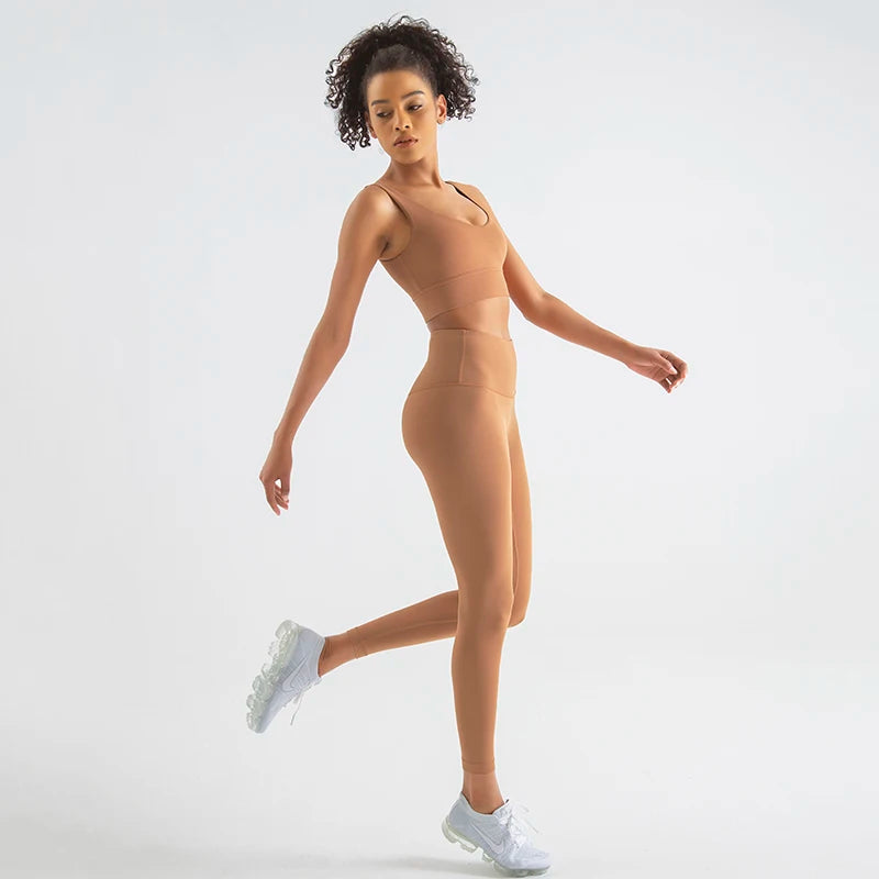 Sports Suit Gym Fitness Bra Leggings